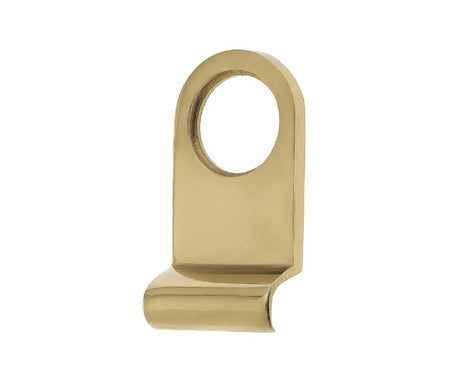 High quality image of Frelan - Plain Cylinder Pull - Polished Brass | Sku. jv40pb | available to order from Trade Door Handles in Kendal.