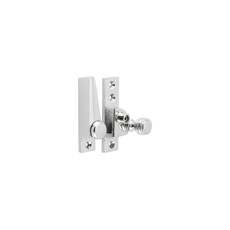 High quality image of Frelan - Jedo Lockable Quadrant Sash Fasteners 70x20mm Polished Chrome Sku. JV4200LPC