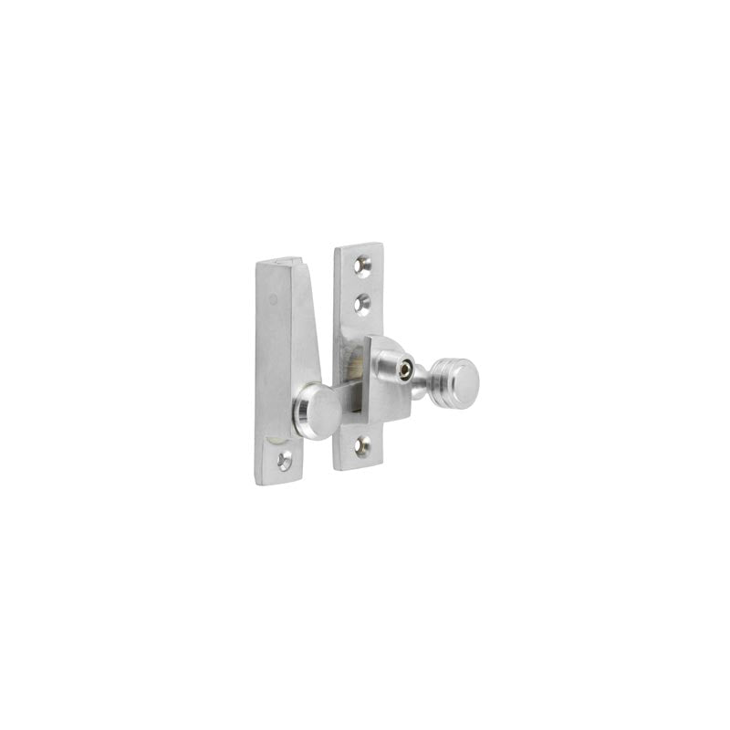 High quality image of Frelan - Jedo Lockable Quadrant Sash Fasteners 70x20mm Satin Chrome Sku. JV4200LSC
