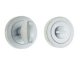 High quality image of Frelan - Jedo Designer Turns & Releases 50mm Round Rose no Indicator 50x10mm Satin Chrome Sku. JV422SC