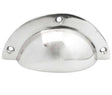 High quality image of Frelan - Jedo Drawer Pulls 85mm Polished Chrome Sku. JV423PC