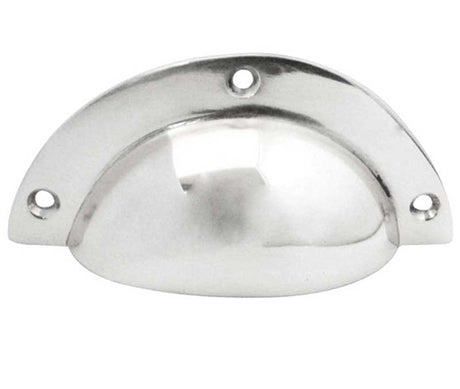 High quality image of Frelan - Jedo Drawer Pulls 85mm Polished Chrome Sku. JV423PC