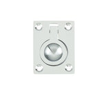High quality image of Frelan - Jedo 38x50mm Flush Rings 38x50mm Polished Chrome Sku. JV424APC