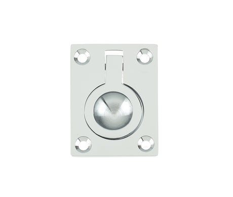 High quality image of Frelan - Jedo 38x50mm Flush Rings 38x50mm Polished Chrome Sku. JV424APC