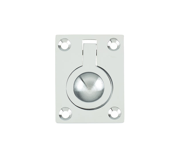 High quality image of Frelan - Jedo 38x50mm Flush Rings 38x50mm Polished Chrome Sku. JV424APC