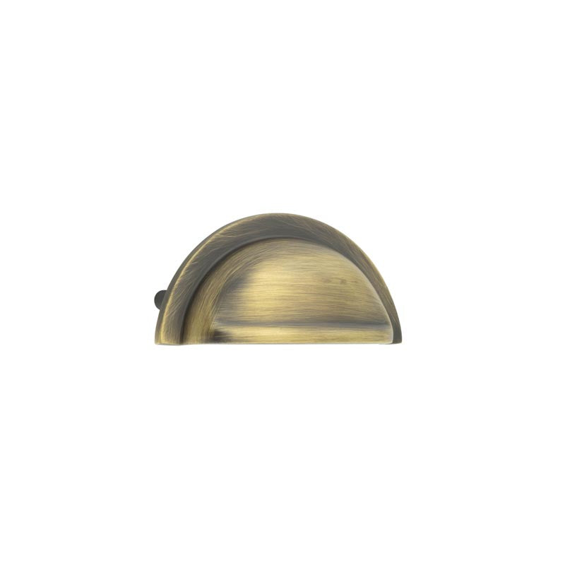 High quality image of Frelan - Jedo 76mm Drawer Pulls Antique Brass Sku. JV427AB