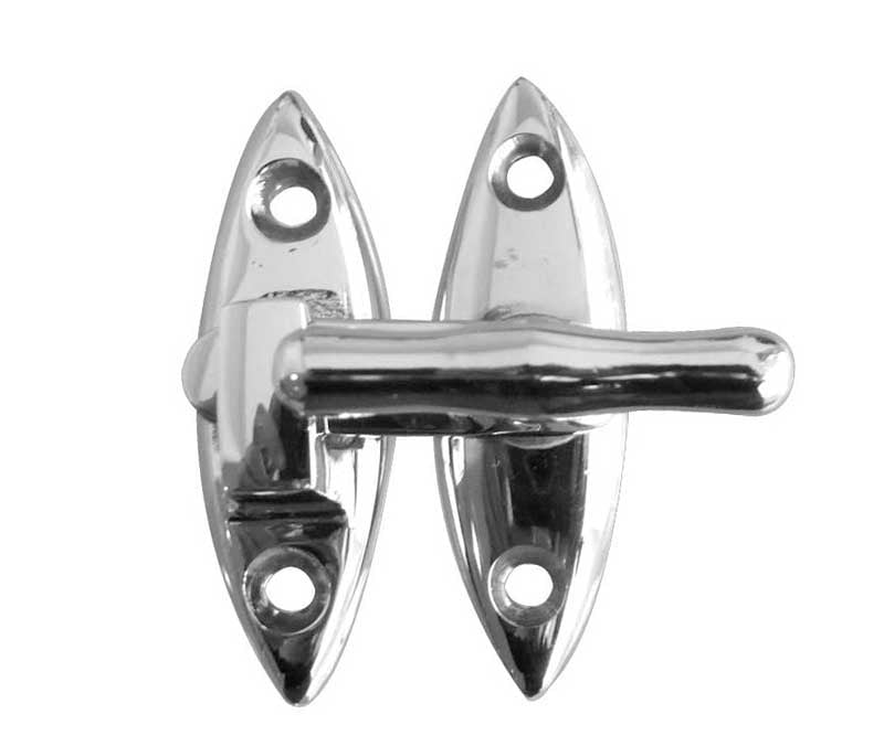 High quality image of Frelan - PC Throw Over Catch | Sku. jv4434pc | available to order from Trade Door Handles in Kendal.
