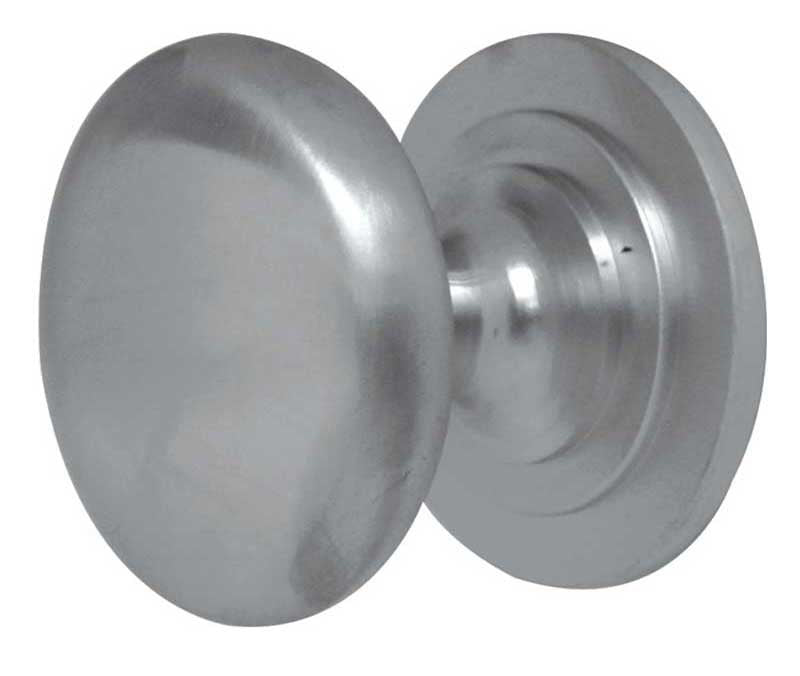 High quality image of Frelan - 25mm Dia. Cabinet Knob - Satin Nickel | Sku. jv47asn | available to order from Trade Door Handles in Kendal.
