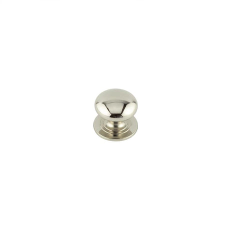 High quality image of Frelan - 32mm PN Cupboard knob | Sku. jv47bpn | available to order from Trade Door Handles in Kendal.
