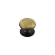 High quality image of Frelan - Jedo Traditional Cupboard Knobs 50mm Antique Brass Sku. JV47EAB