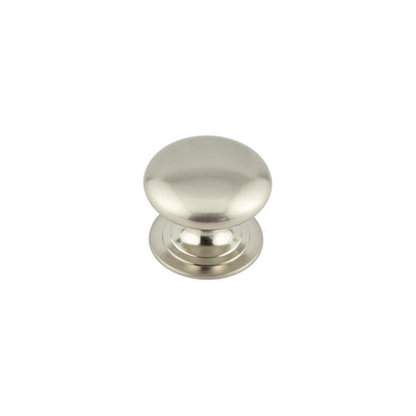 High quality image of Frelan - 50mm SN upboard knob | Sku. jv47esn | available to order from Trade Door Handles in Kendal.