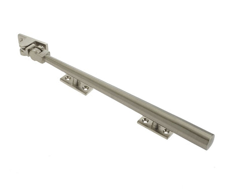 This is an image showing the Frelan - Juliette 250mm Casement Stay - Satin Nickel available to order from Trade Door Handles in Kendal