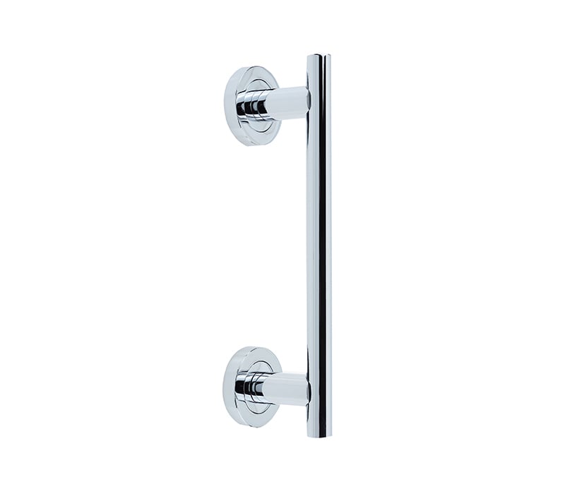 This is an image showing the Frelan - Ascot 225mm Pull Handle - Polished Chrome available to order from Trade Door Handles in Kendal