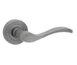 High quality image of Frelan - Turin Door Handle on Rose Rustic Sku. JV550RUS