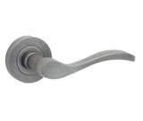 High quality image of Frelan - Turin Door Handle on Rose Rustic Sku. JV550RUS