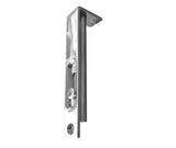 High quality image of Frelan - Jedo Brass Slide Action Flushbolts 102x16mm Polished Chrome Sku. JV5640APC