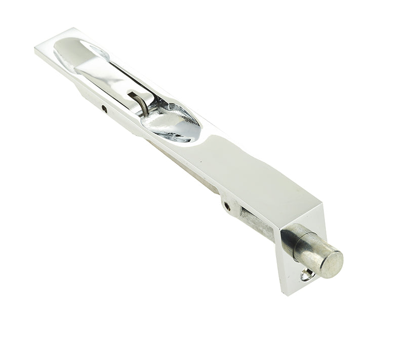 High quality image of Frelan - Jedo Brass Lever Action Flushbolts 150x20mm Polished Chrome Sku. JV5640BPC