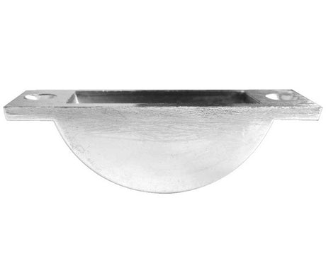High quality image of Frelan - Jedo Zinc Easy Clean Bolt Socket 63x20mm Satin Chrome Sku. JV5641SC