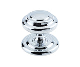 High quality image of Frelan - Jedo Sloane Centre Door Knobs 102mm Polished Chrome Sku. JV57PC
