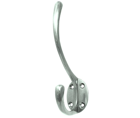 High quality image of Frelan - Jedo Solid Brass Hat & Coat Hook 142mm Polished Chrome Sku. JV60PC