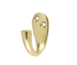 High quality image of Frelan - Jedo Single Robe Hooks 44mm Polished Brass Sku. JV61PB