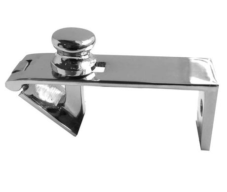 This is an image showing the Frelan - Counter Flap Catch - Polished Chrome available to order from Trade Door Handles in Kendal