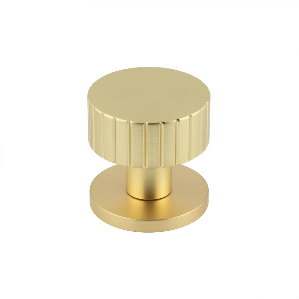 Frelan - Cog Mortice Door Knobs - Satin Brass