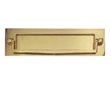 High quality image of Frelan - Jedo Postal Knocker 250x76mm Polished Brass Sku. JV80PB