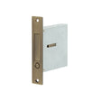High quality image of Frelan - Jedo Sliding Door Edge Pull Antique Brass Sku. JV820AB