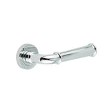 High quality image of Frelan - Classic Polished Chrome Lever on rose Sku. JV847PC