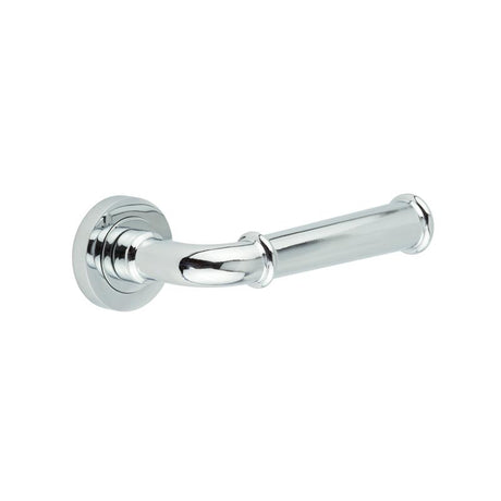 High quality image of Frelan - Classic Polished Chrome Lever on rose Sku. JV847PC