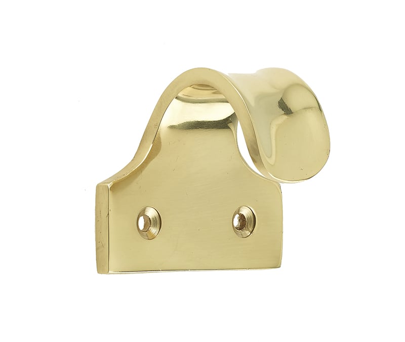 This is an image showing the Frelan - Sash Lift - Polished Brass available to order from Trade Door Handles in Kendal