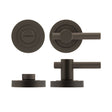 High quality image of Frelan - Jedo Bari Knurled Turns & Releases Dark Bronze Sku. JV855DB