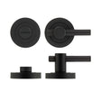 High quality image of Frelan - Jedo Bari Knurled Turns & Releases Black Sku. JV855MB