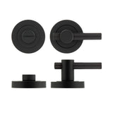 High quality image of Frelan - Jedo Bari Knurled Turns & Releases Black Sku. JV855MB