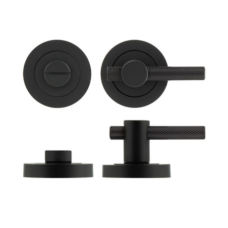 High quality image of Frelan - Jedo Bari Knurled Turns & Releases Black Sku. JV855MB