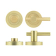 High quality image of Frelan - Jedo Satin Brass Easy Thumb Turn & Lock Sku. JV856SB