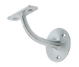 This is an image showing the Frelan - 64mm Handrail Bracket - Satin Chrome available to order from Trade Door Handles in Kendal