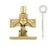 High quality image of Frelan - Jedo Lockable Brighton Fasteners 58mm Polished Brass Sku. JV88LPB