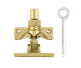 High quality image of Frelan - Jedo Lockable Brighton Fasteners 58mm Polished Brass Sku. JV88LPB