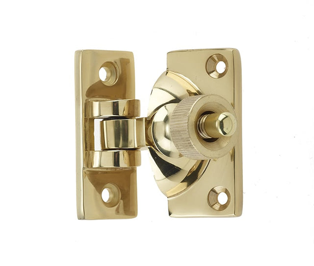 This is an image showing the Frelan - Brighton Fastener - Polished Brass available to order from Trade Door Handles in Kendal