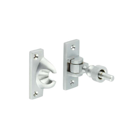 High quality image of Frelan - Jedo Brighton Fasteners 55mm Satin Chrome Sku. JV88SC