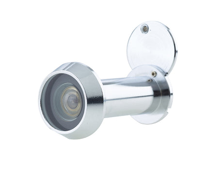 High quality image of Frelan - Jedo 180 Degree Door Viewers to Fit 35-55mm Doors FD30/60 C/W Intumescent Polished Chrome Sku. JV944PC