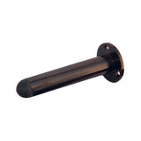 High quality image of Frelan - Jedo Cylinder Wall Mounted Door Stop on Rose 75mm Dark Bronze Sku. JV9551BDB