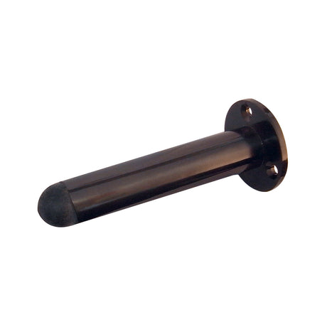 High quality image of Frelan - Jedo Cylinder Wall Mounted Door Stop on Rose 75mm Dark Bronze Sku. JV9551BDB