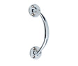 High quality image of Frelan - Jedo Bow Shape Pull Handles 152mm Polished Chrome Sku. JV96PC
