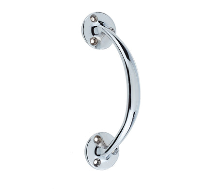 High quality image of Frelan - Jedo Bow Shape Pull Handles 152mm Polished Chrome Sku. JV96PC