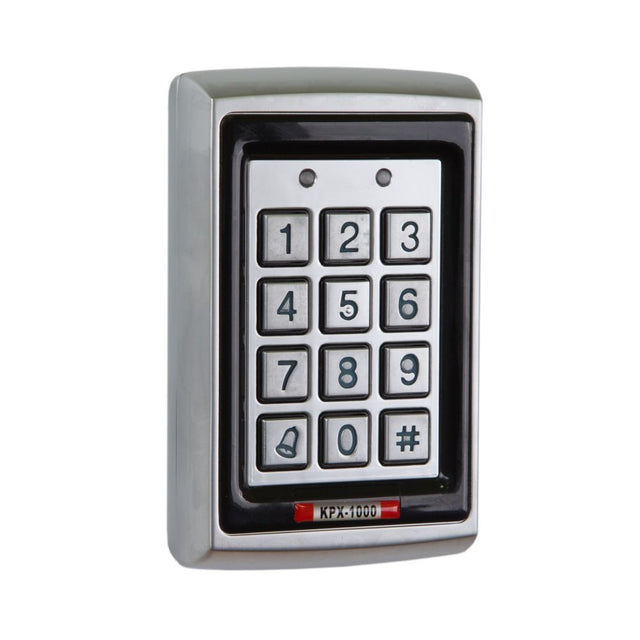 High quality image of the Zoo Hardware - Keypad with Electroplated Anti Vandal Case (Proximity Reader) - External if used with Rainshield | Sku. kpx1000 | available to order from Trade Door Handles in Kendal.
