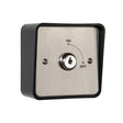 High quality image of the Zoo Hardware - On/Off Latching Key Switch in Stainless Steel Plate c/w Shrouded Back Box | Sku. ks-1 | available to order from Trade Door Handles in Kendal.