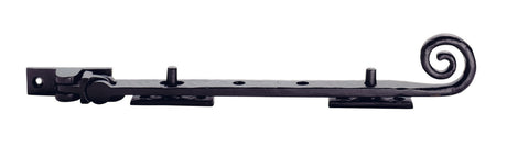 High quality image of Ludlow - Curly Tail Casement Stay 254mm - Black Antique | Sku. lf5541b | Trade Door Handles.